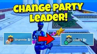 How to Make Your Friend Party Leader in Fortnite! (Chapter 5 Season 4)