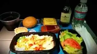 Comida y servicio a bordo de American Airlines y US Airways