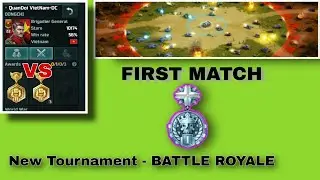 First match in BATTLE ROYALE TOURNAMENT | VS QuanDoi Vietnam-DC