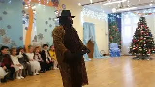 Карабас-Барабас на новогоднем утреннике