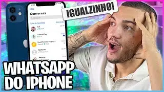 😍MUITO LINDO! WHATSAPP IGUAL DE IPHONE (ios 14)  NO ANDROID - ATUALIZAÇÃO