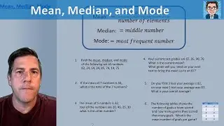 Mean, Median, and Mode
