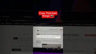 Copy Text From Image 📷 #pctricks #copypaste #secrettricks #usefullapps #textextractor #imagetotext