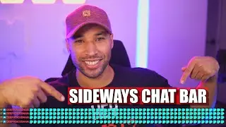 How to Get a Sideways Chat Bar for OBS and Streamlabs OBS | 