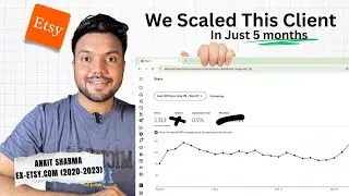 How We Scaled This Etsy Shop In Just 5 Months! Etsy SEO Case Study