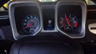 2015 ZL1 launch under bridge with American Racing Headers