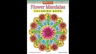 Flower Mandalas Coloring Book Slideshow