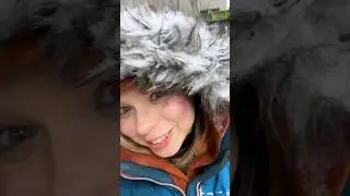 Переехала жить в гараж! Замело всю дорогу! 