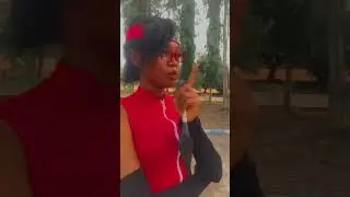 Sarada cosplay 🇳🇬 #boruto #boruto #sarada #cosplay #cosplayer #nigeriancosplayerlayzeeloli
