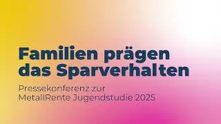 Familien prägen das Sparverhalten (Prof. Dr. Christian Traxler im O-Ton)