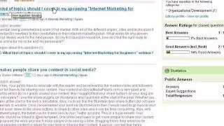 LinkedIn Tips- How To Use LinkedIn Answers
