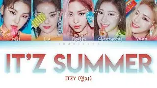 ITZY (있지)- IT'z Summer [Han|Rom|Eng|가사 Color Coded Lyrics]