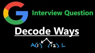 Decode Ways - Dynamic Programming - Leetcode 91 - Python