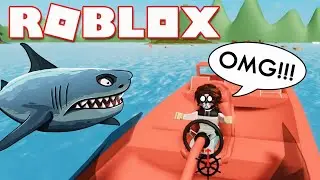 ВЫЖИВАНИЕ против АКУЛЫ в РОБЛОКС SharkBite. Потопила ТИТАНИК в Roblox