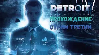 Detroit Become Human Прохождение стрим Третий