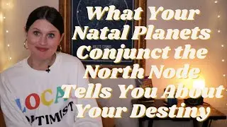 NORTH NODE Conjunct Sun, Moon, Rising, Mercury, Venus, Mars, Jupiter, Saturn, Uranus, Neptune, Pluto