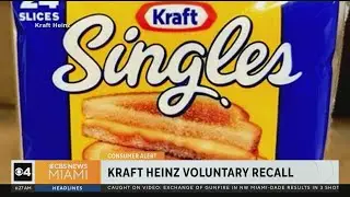 Kraft Heinz recalls 80,000 cases of individually wrapped American cheese