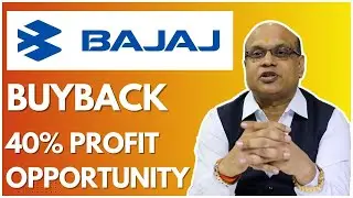 Bajaj Auto Buyback 2024 | 40% Profit Opportunity | Bajaj Auto Buyback 1 Share Strategy