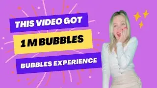1 M Bubbles. Bubbles Experience in LONDON #danceoke #bubbleexperience #christmasparty #christmas2023