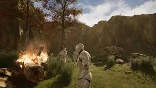 Unreal Engine - Dynamic TAA sharpening visualized