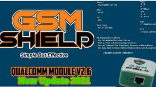 GSM SHIELD New Qualcomm Module Update || MI Account Remove No Relock🔥🔥🔥 