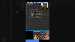 Dev Quick Tips: Comment Toggling 