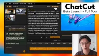 Edit videos using Natural Language | ChatCut Beta Launch & Full Tour
