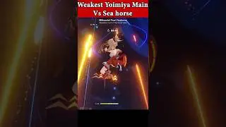 Weakest Yoimiya Main Vs Seahorse!!! #genshinimpact #yoimiya #yelan