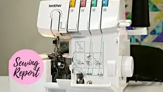 How to Thread the Brother 1034D Serger | Sewing Machines | SEWING REPORT