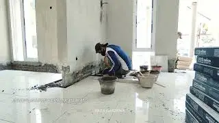 PROSES PEMBANGUNAN RUMAH VILLA