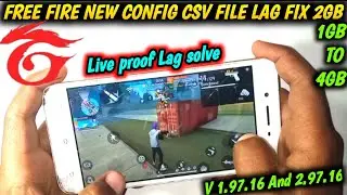 Fix Lag Free Fire 1.97.16 Update | Ff Max 2.97.16 Update | Fix Lag Ff | Lag Fix With Proof 2Gb Ram