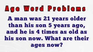 Age Word problems for job tests | Concept tricks and Formula
