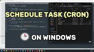 Automate Tasks in Windows with Task Scheduler (Like Cron Job on Linux)