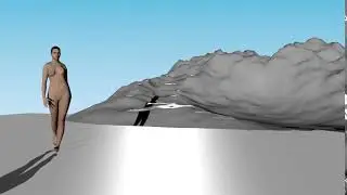 Simple Lady/Female Walk || Animation || In Blender 2.79