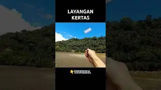 LAYANG LAYANG KERTAS TERBANG TINGGI #layangan #papercrafts #diy #origami