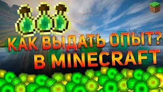 Как выдать себе опыт в Minecraft? [Видеоурок]