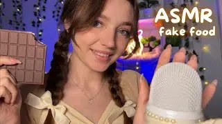 ASMR✨Fake food 🍪 (Eating sounds and mouth sounds)
