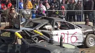 Brigden Demolition Derby 2018 | Pro Mod Minis