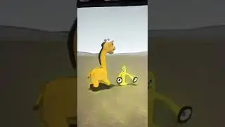 Giraffe Melman vs Lemon