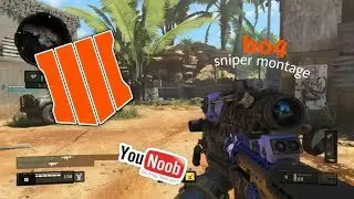 My first sniping montage - bo4 sniper montage (Dr. SamBi)