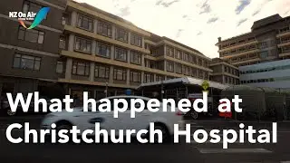 What happened at Christchurch Hospital on the day of the Mosque shootings