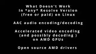 DaVinci Resolve 18.6 on Linux: A Minefield of Gotchas