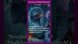 "Revolutionizing 3D Modeling: How Stability AI's Stable Fast 3D Transforms Content Creation"