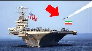 Iranian Drone Flies TOO CLOSE to US Navy – BIG MISTAKE