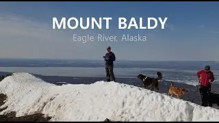 Hiking Mount Baldy in Alaska