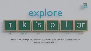 How to pronounce explore ?