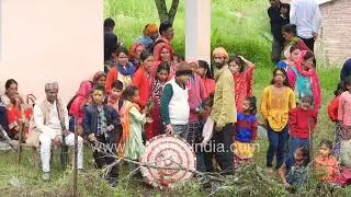 People of Uttarakhand begin to gather at Bagwal Festival in Devidhura, Champawat