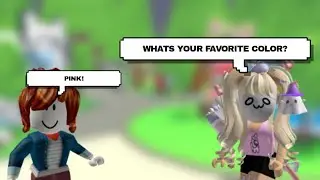I GAVE THEM ITEMS IN THEIR FAVORITE COLOR! ROBLOX ADOPT ME!