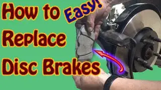 How to Replace Front Disk Brake Pads and Rotors - Chevy Equinox Front Brake Pad & Rotor Replacement