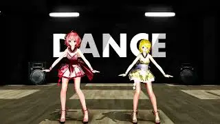 [MMD] Toca Toca anime dance Teto Rin (Motion DL)